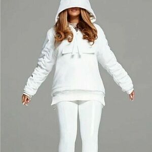 IVY PARK White Hoodie Sweatshirt